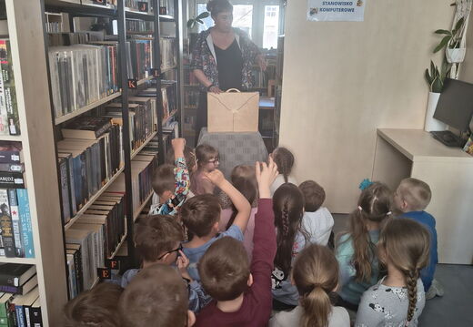 Lekcja biblioteczna SP Bojano-04.2026r