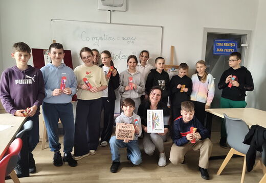 Co myślisz o swojej Bibliotece, kl 5 SP Łebno 15-05-2026