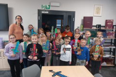 Minecraft w bibliotece oraz kodowanie z Robotem Photon 06.02.2024 r.