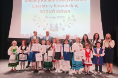 Gminny Konkurs Recytatorski Literatury Kaszubskiej „Rodnô Mòwa” - 10.05.2024 r.