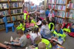 Kielno- Przedszkolaki w bibliotece 15.05.2019 
