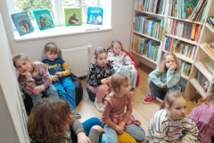 Lekcja biblioteczna dla klasy I