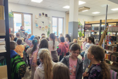 Odwiedziny klas 1-3 z SP Jeleńska Huta - 15.09.2025 r.