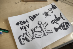 Projektowanie graficzne- Liternictwo oraz Muzykowanie z Gitarą, 21.08.2025