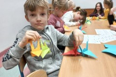 Szemud Warsztaty origami 24.01.2023