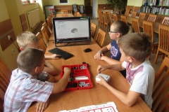 Szemud Warsztaty programowania Lego Mindstorms 06.08.2019