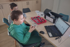 Warsztaty programowania Lego Mindstorms TANK BOT, 27.11.2023
