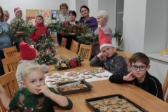 Warsztaty świąteczne dla dzieci, dorosłych i seniorów z KGW "Trzy Korony"  Będargowo 07.12.2021